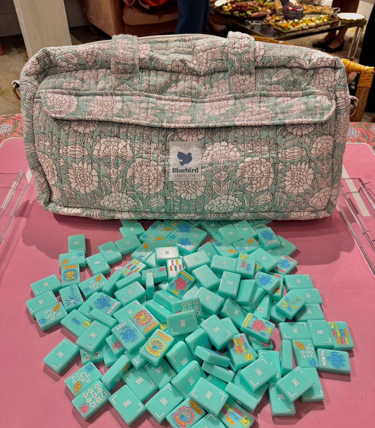 Sea Breeze Mahjong Bag